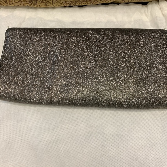 Ivanka Trump Bronze Gold Clutch New With Tags - Picture 3 of 10